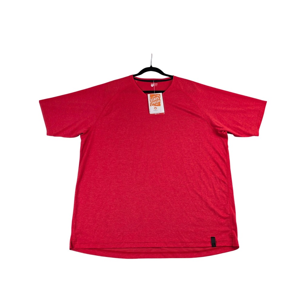 Bontrager Mens Quantum Fitness Tee Red 3XL Cycling Shirt NWT Wicking Lightweight